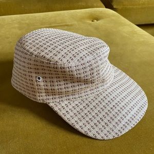1950s Straw Summer Baseball Cap